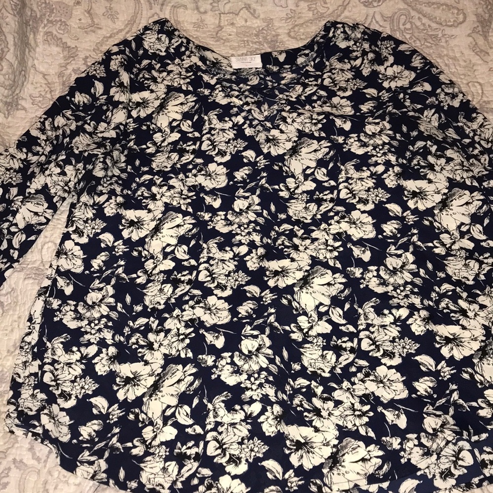 Floral blouse